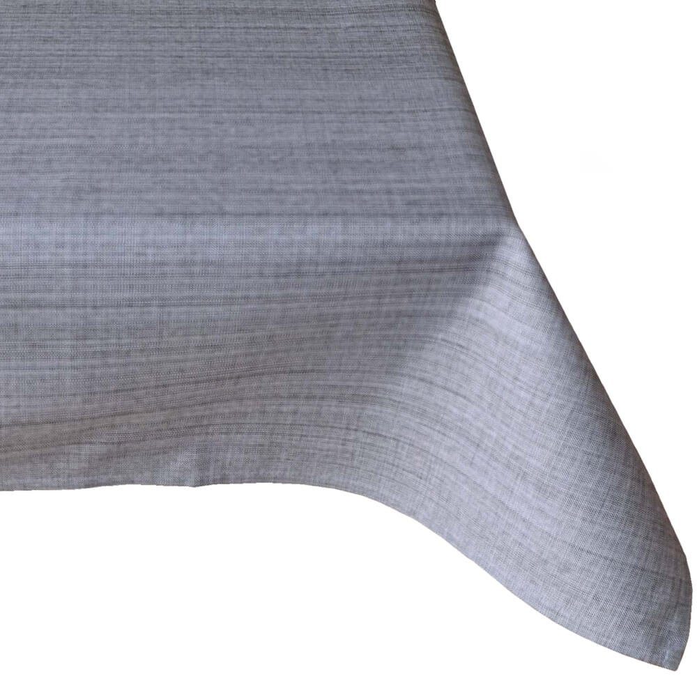 Outdoor Tischdecke Wasserdicht 137x200cm - Graue Gartentischdecke Für Garten, Hochzeit & Picknick