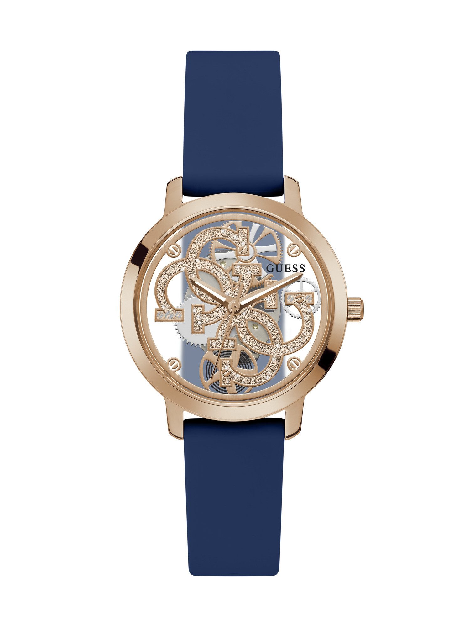 Guess Quarzuhr QUATTRO CLEAR, (1-tlg), Analoge günstig online kaufen
