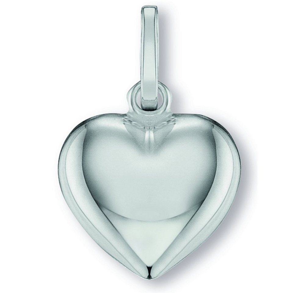 ONE ELEMENT Kette mit Anhänger Herz Herz Anhänger aus 925 Silber,  Schmuckset - Set mit verstellbarer Halskette, Schmuck vom Hersteller mit 30  jähriger Tradition