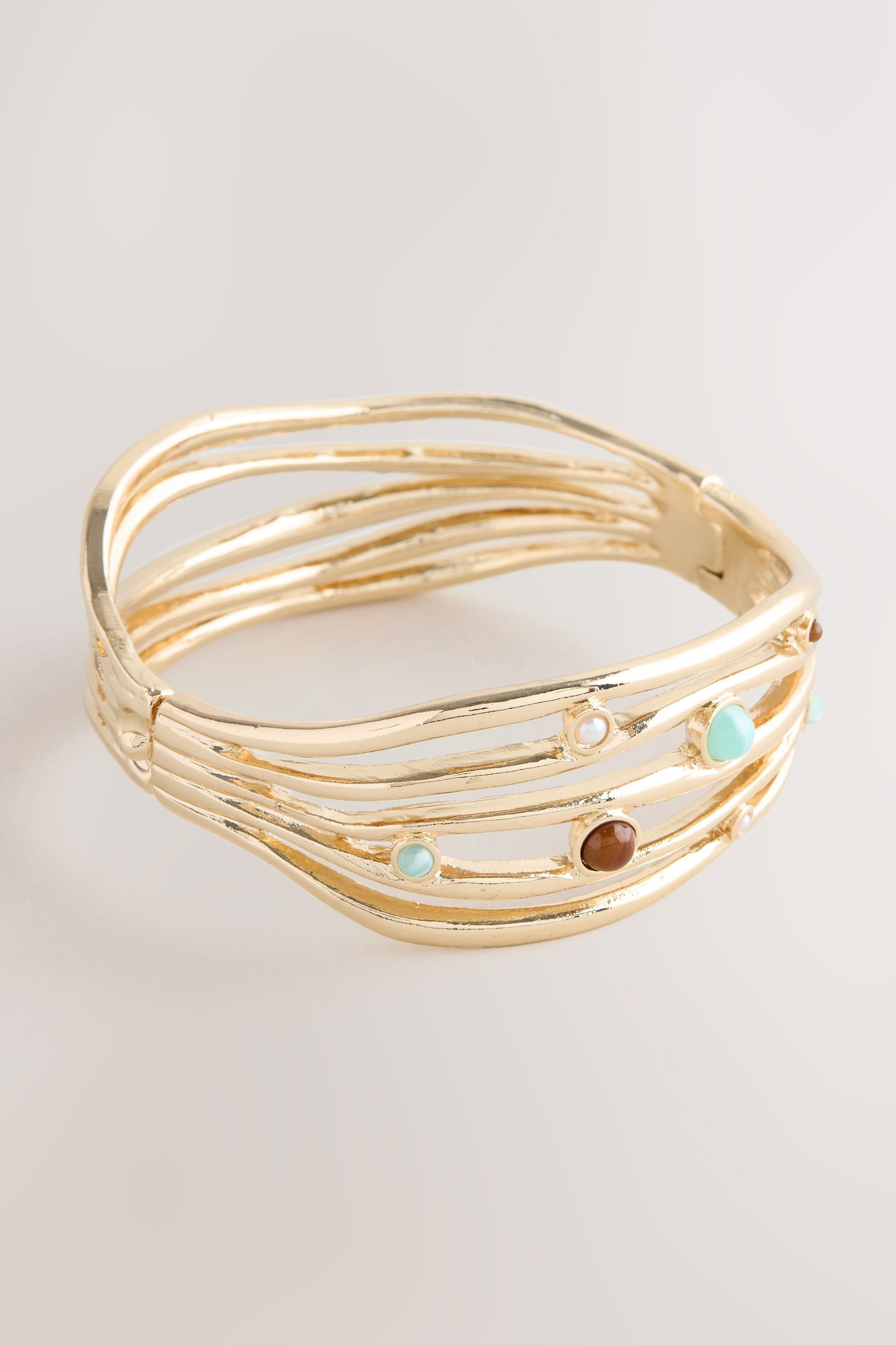 Next Armband Armreif mit Steindetail (1-tlg)