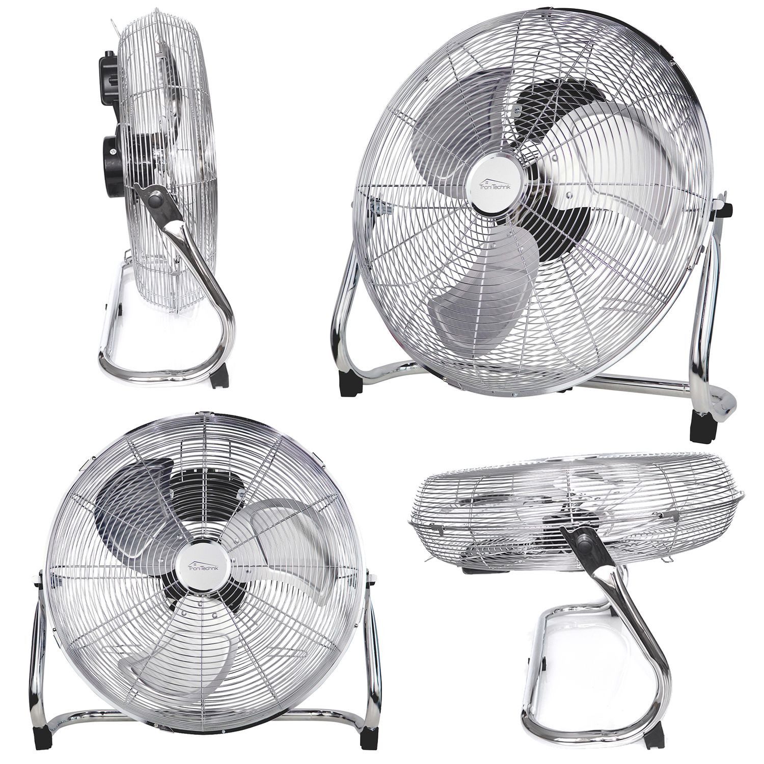TroniTechnik Standventilator Bodenventilator Ventilator Oszillation, neigba günstig online kaufen