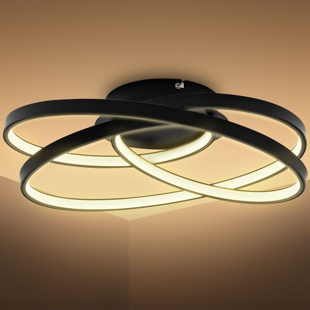 B.K.Licht Deckenleuchte LED Wohnzimmer-Deckenlampe modern 39cm günstig online kaufen