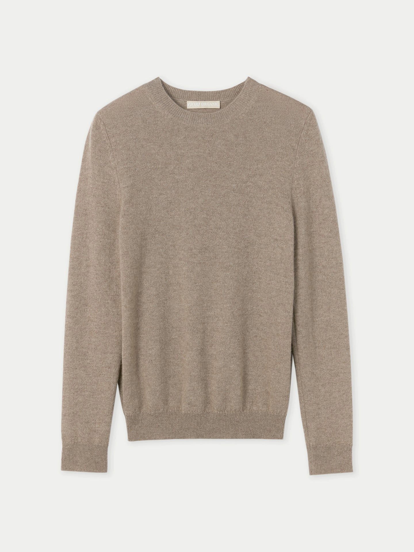 Rundhalspullover Naturfarbe 99€ Kaschmir-Set aus Pullover und Mütze