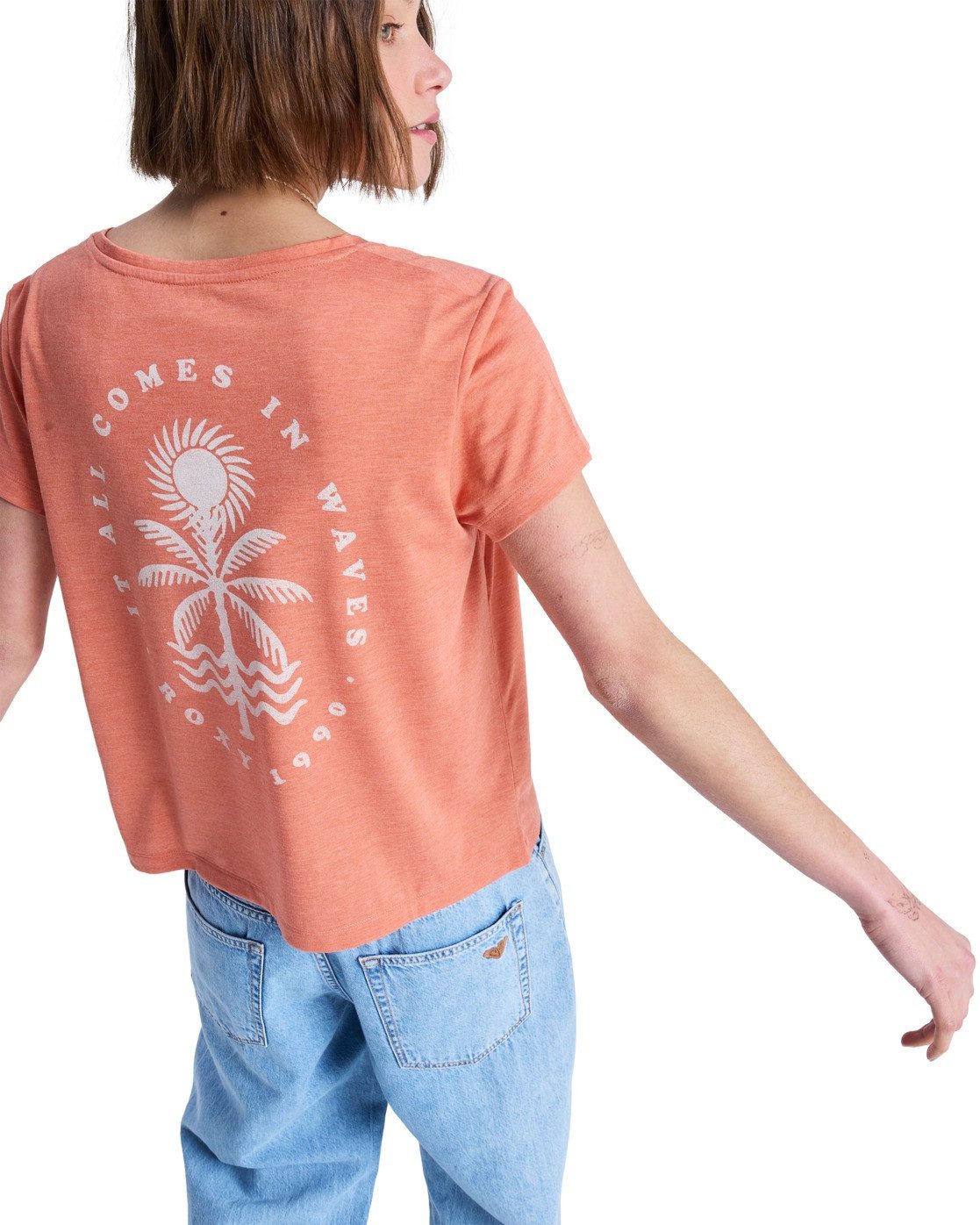 Roxy T-Shirt Laguna Green günstig online kaufen