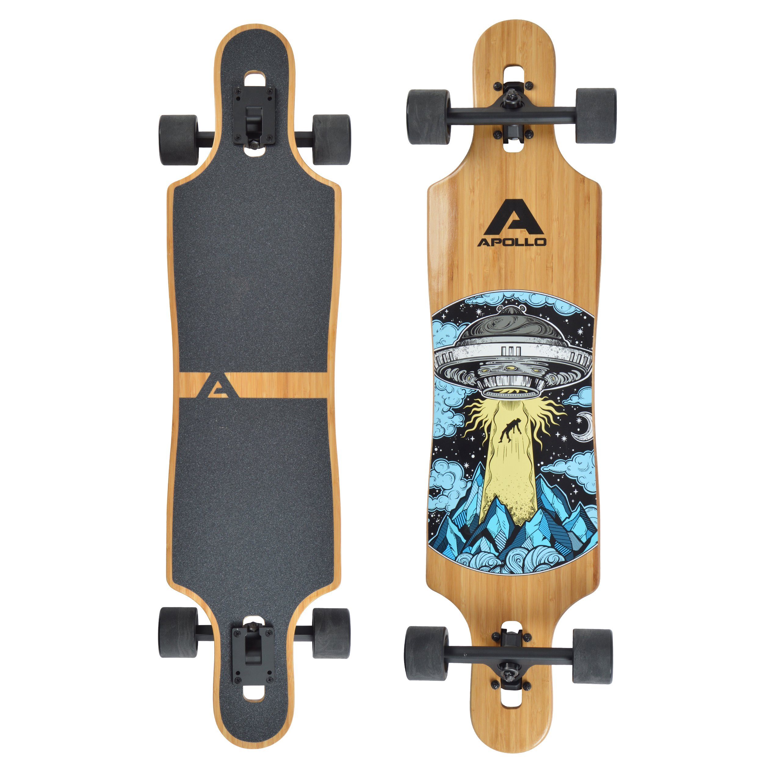 Longboard Twin Tip DT Fiberglas Longboards