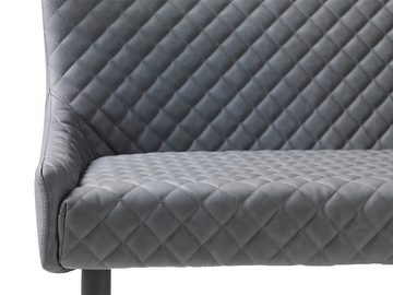 ebuy24 Esszimmerstuhl Otis Küchensofa grau. (1 St)