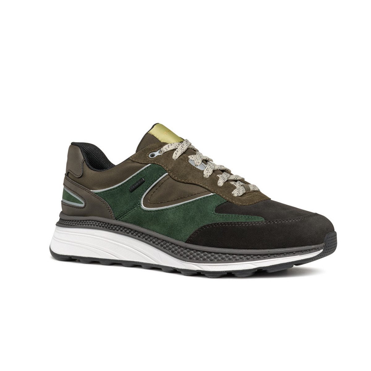 Geox GEOX SPHERICA, Sneaker, Grün kombiniert, Herren Sneaker