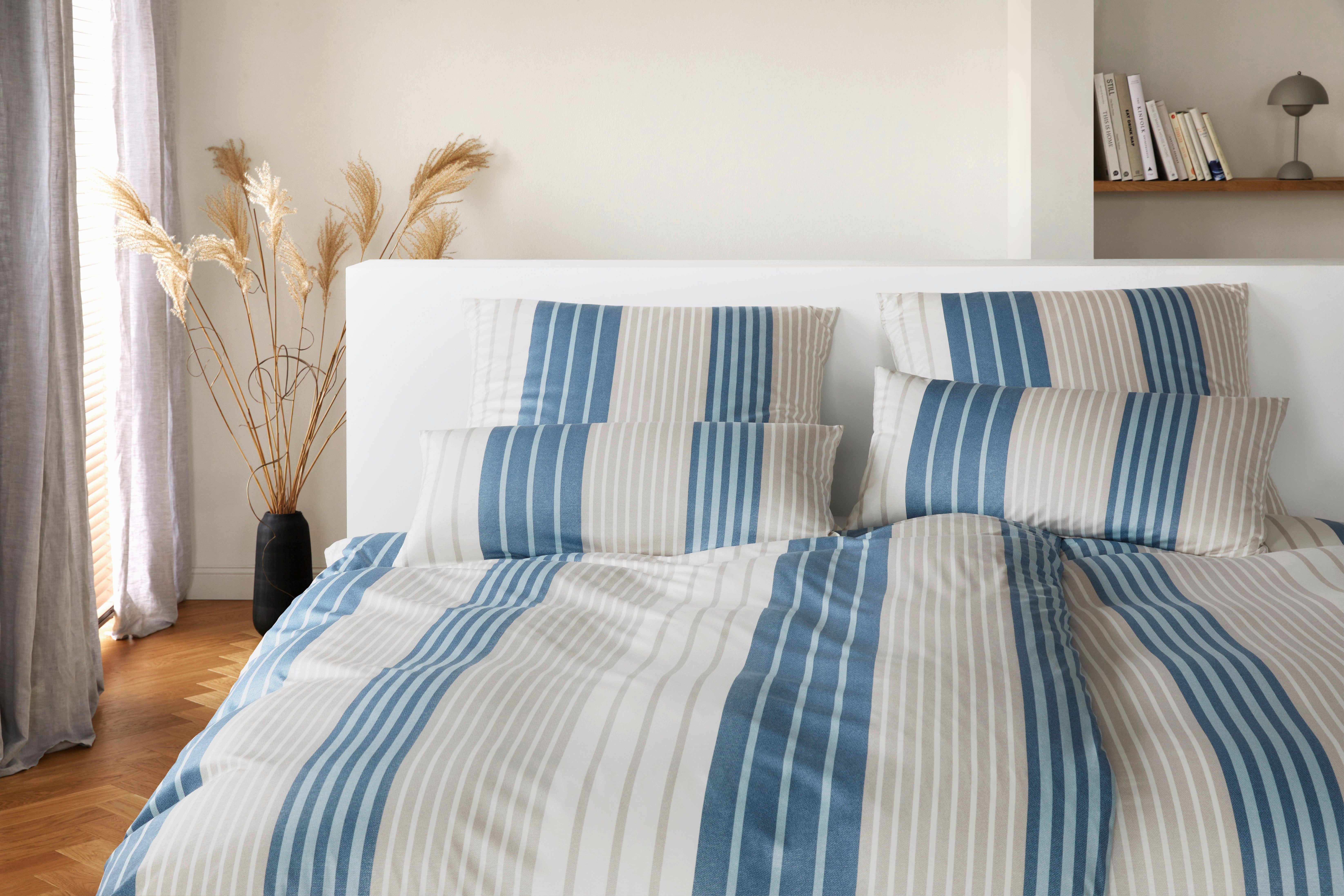 Elegante Bettwäsche Range, Jersey, 2 teilig, angenehmes Hautgefühl