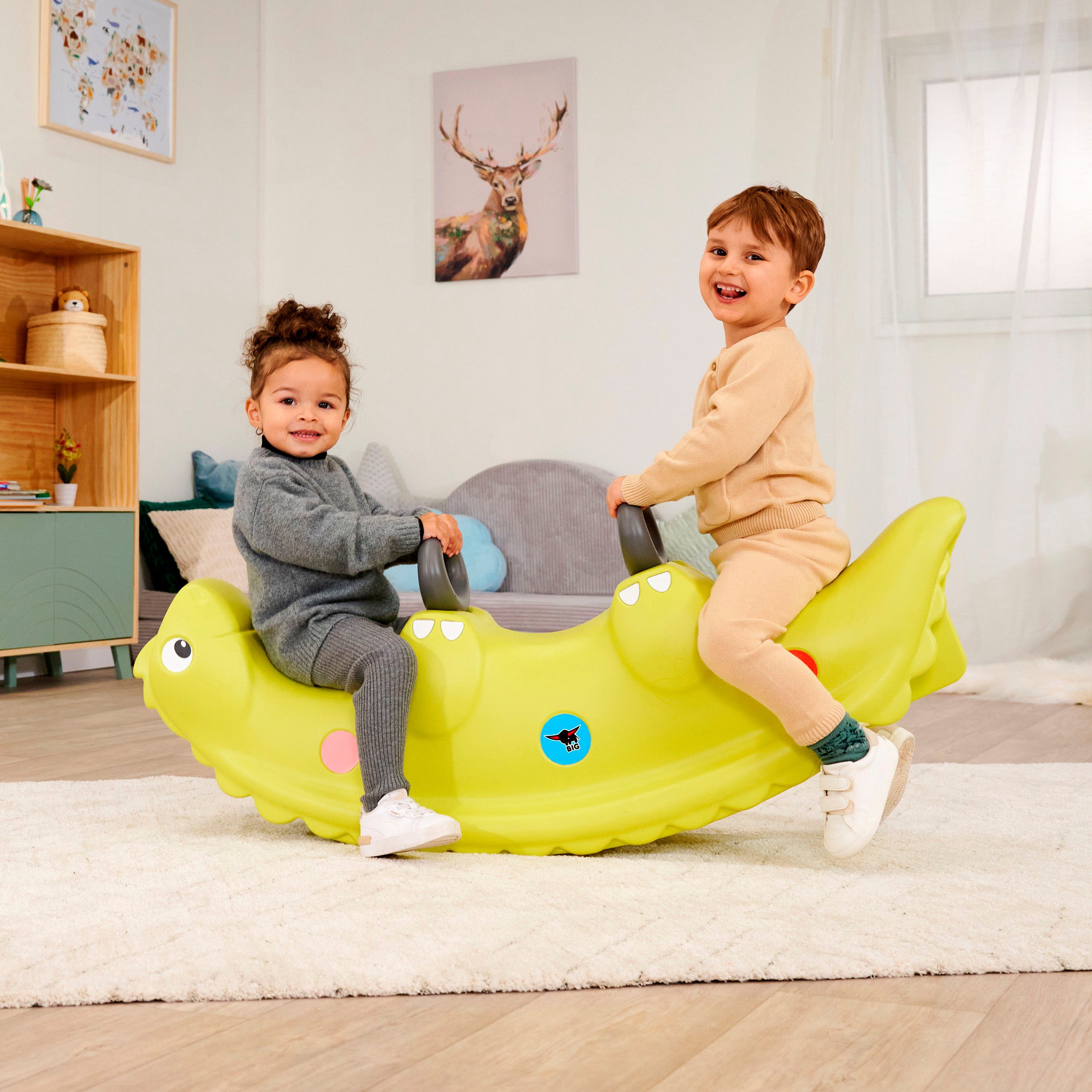 BIG Wippe Sammy Rocker, grün Made in Germany