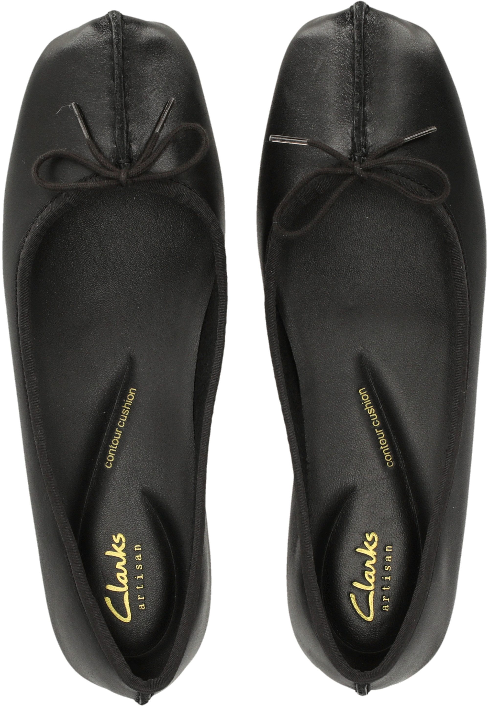 Clarks Freckle Ice Slipper mit atmungsaktiver Lederdecksohle