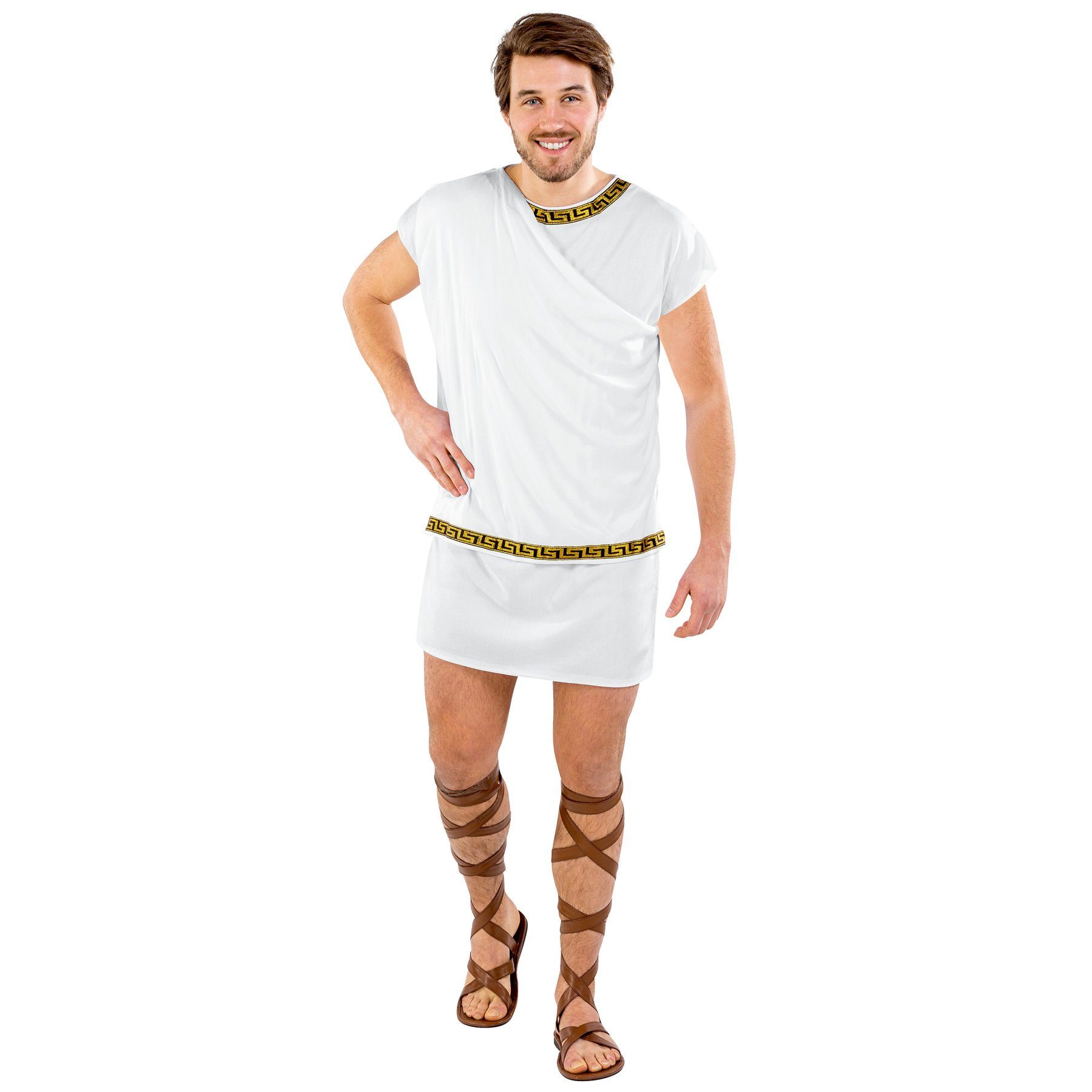 dressforfun Kostüm Herrenkostüm starker Gallier, Bequemes Gewand