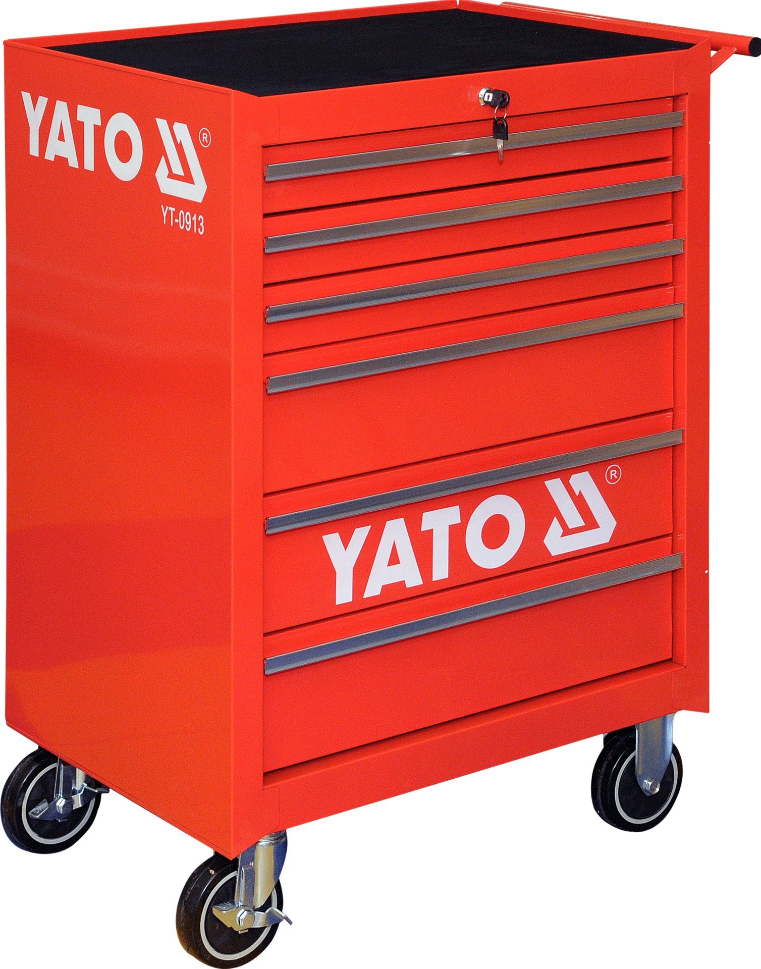 Yato Werkstattwagen Werkstattwagen 995x680x458mm mit 6 Schubladen, Stabil