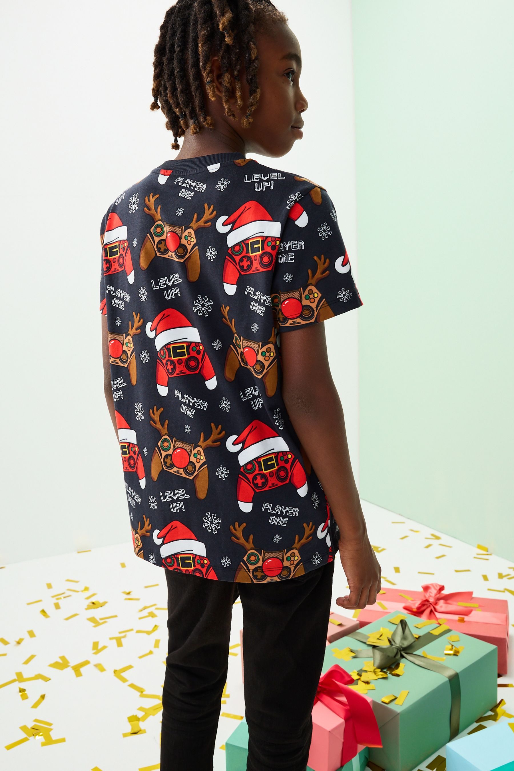 Next T-Shirt Weihnachtliches T-Shirt (1-tlg)