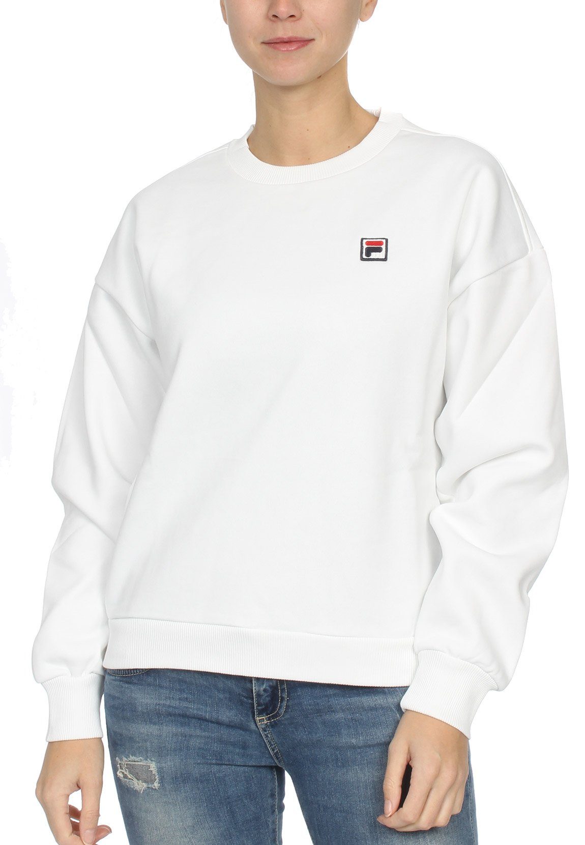 Fila Sweatshirt Fila Sweater Damen SUZANNA CREW SWEAT 687456 M67 Bright White