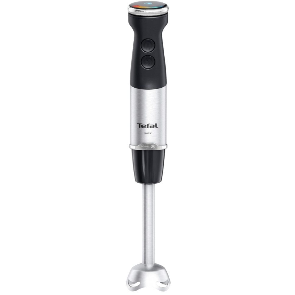 Tefal Stabmixer HB673830 Quickchef+ 3in1 Edelstahl-Stabmixer schwarz, 1000 W