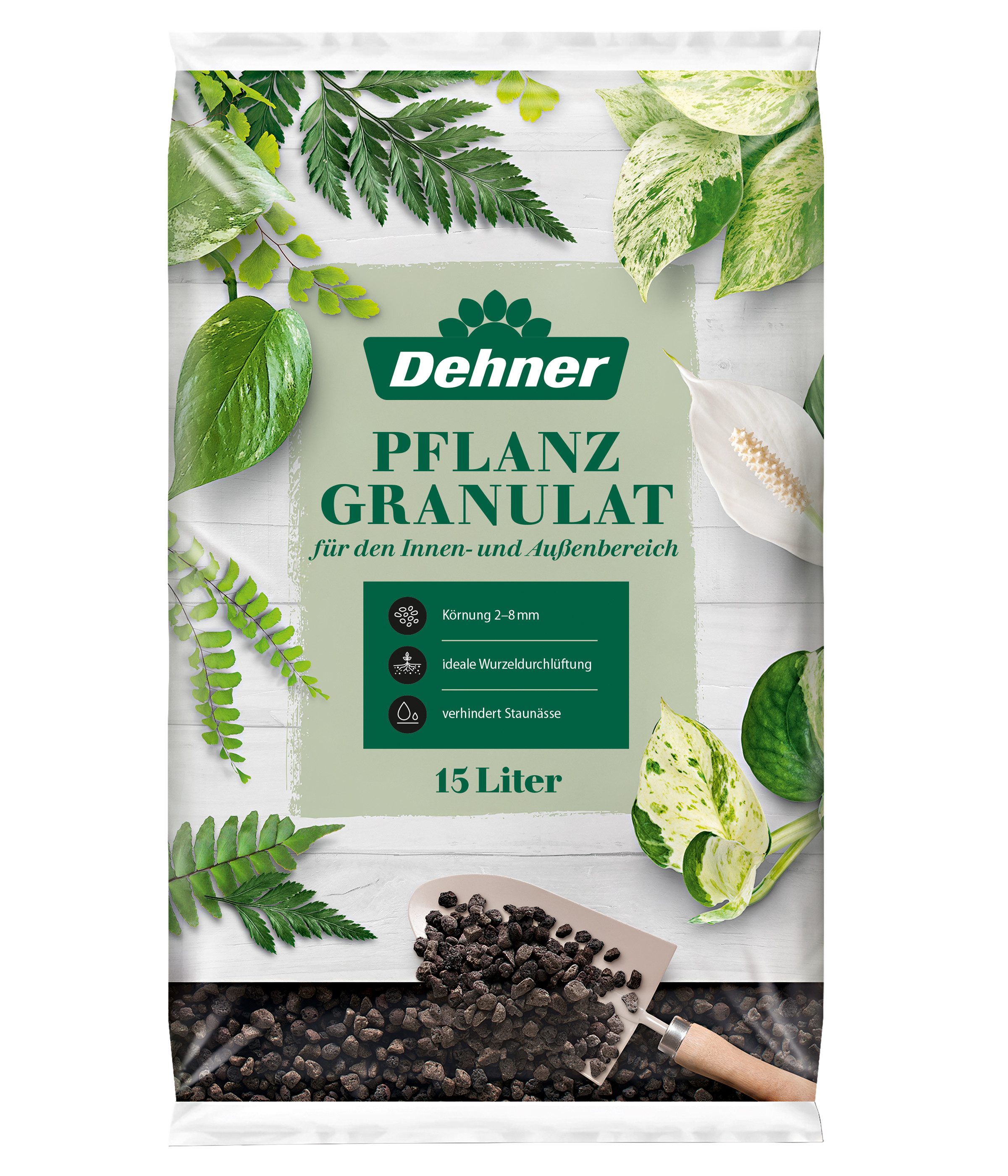 Dehner Blumenerde Pflanz-Granulat, Körnung: 2-8 mm, Inhalt 5 / 15 l Keine Angabe