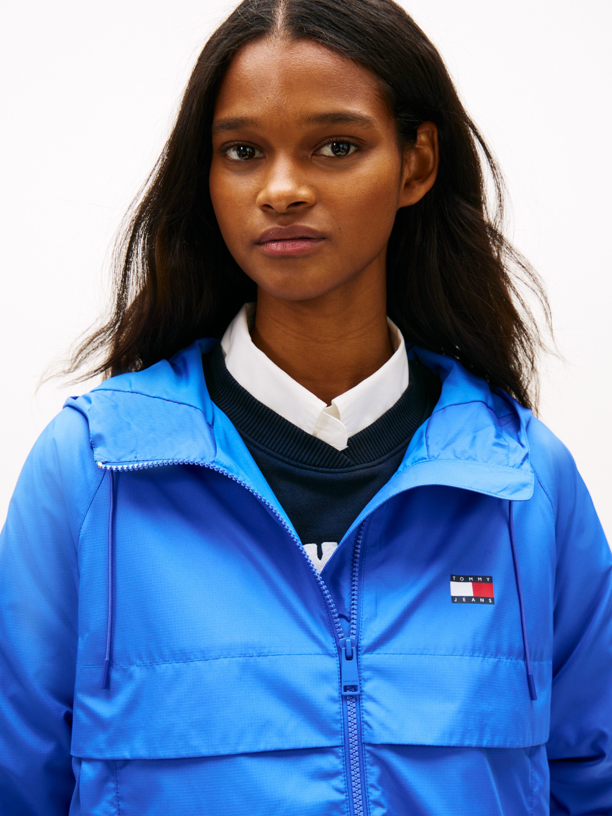 Tommy Jeans Windbreaker TJW ESSENTIAL WINDBREAKER EXT mit Logodruck