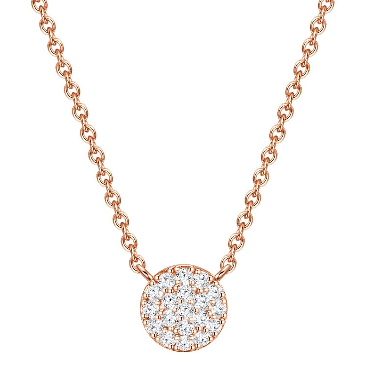 Silberkette roségold