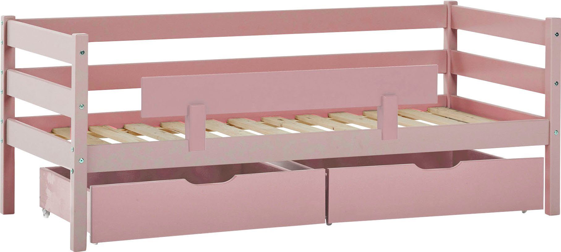 Einzelbett ECO Comfort Kinderbett, Kiefer Massivholz, Jugendbett inkl. Rollrost