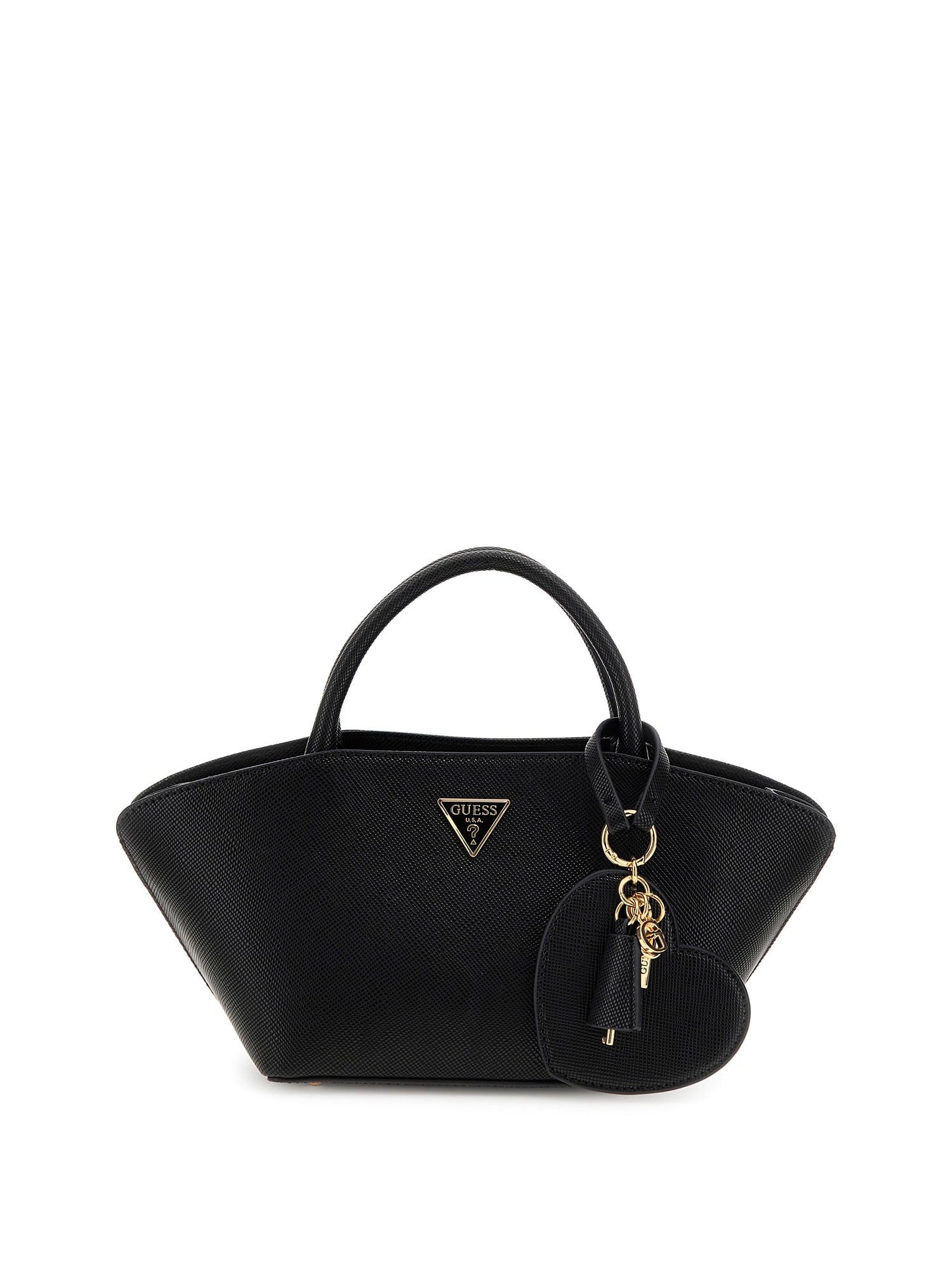 Guess Umhängetasche HWZG9207760 BOLENA MINI SATCHEL Woman Schultertasche (Stück, 1), Logoschriftzug