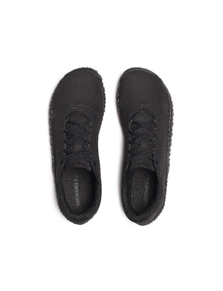 Merrell Vapor Glove 7 Leder (Barfussschuhe) schwarz Herren Laufschuh