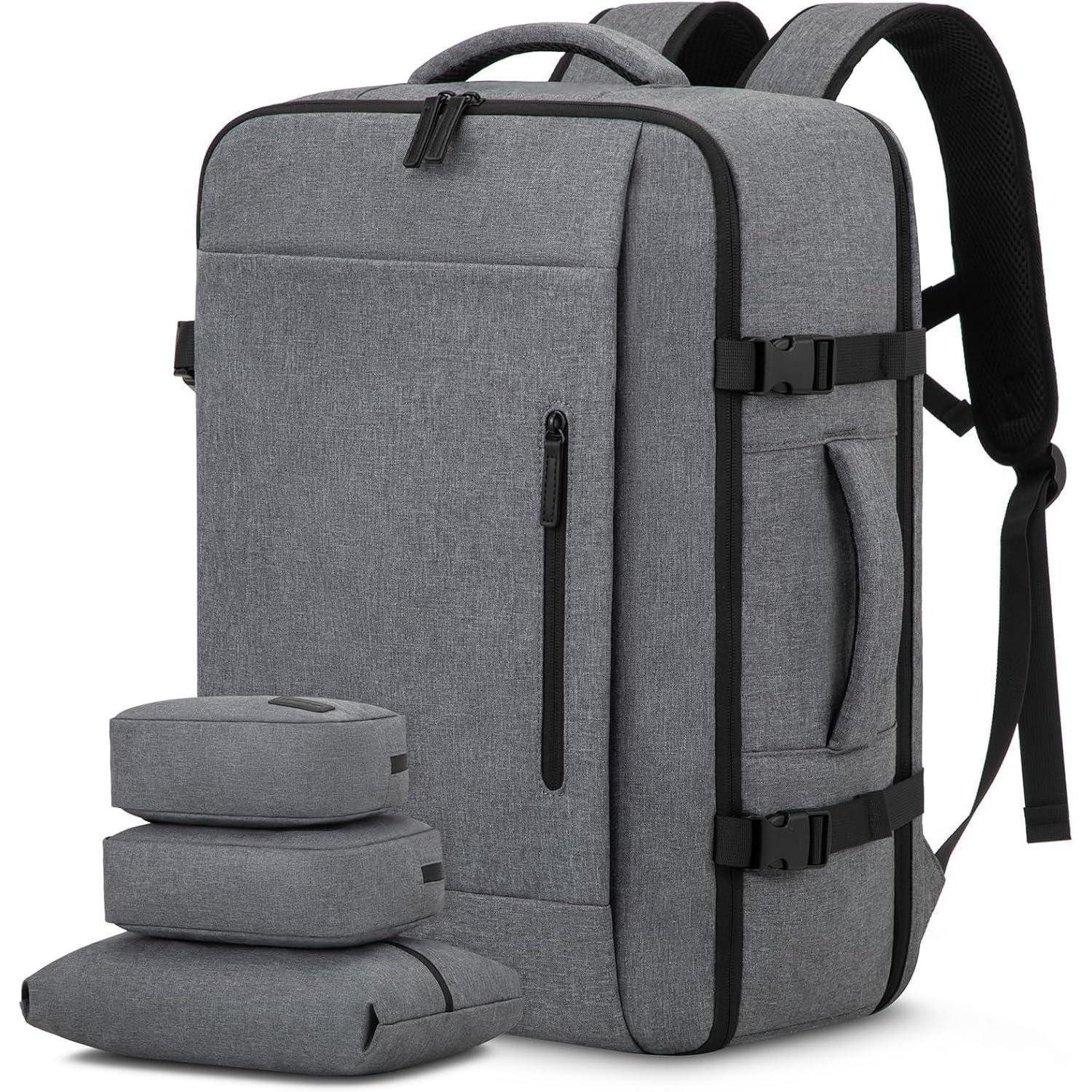 LuxusKollektion Kofferrucksack Handgepäck Rucksack 45x36x20 für Easyjet, Flugzeug Klein Tasche 15,6