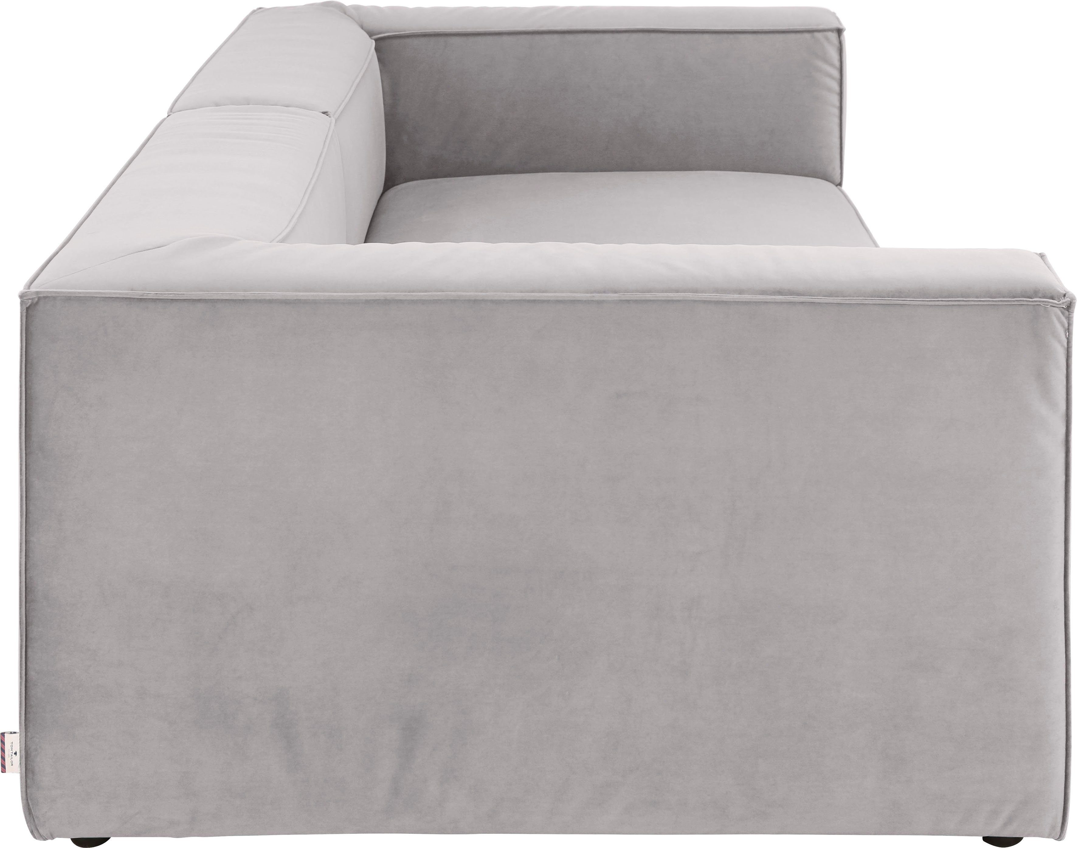 Sitztiefenverstellung, in CUBE, 129 wahlweise Big-Sofa BIG Tiefe 2 Breiten, mit HOME cm TAILOR TOM