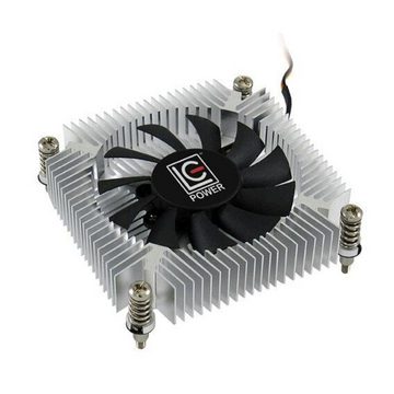LC-Power CPU Kühler LC-CC-65, CPU Kühlung, Lüfter, Aluminium, Kunststoff, Kugellager, silber