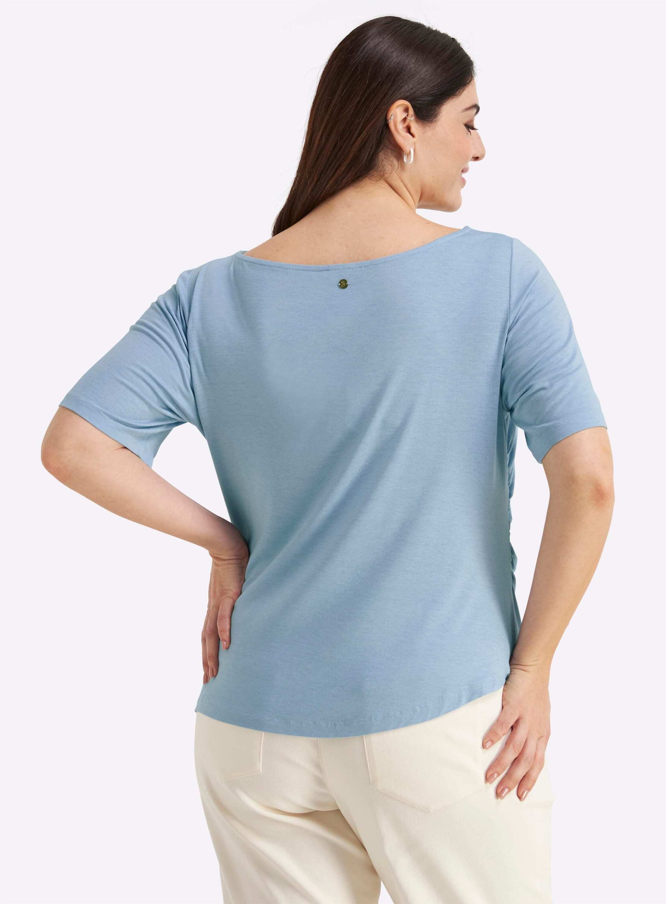 Sheego T-Shirt Shirt Kurzarm