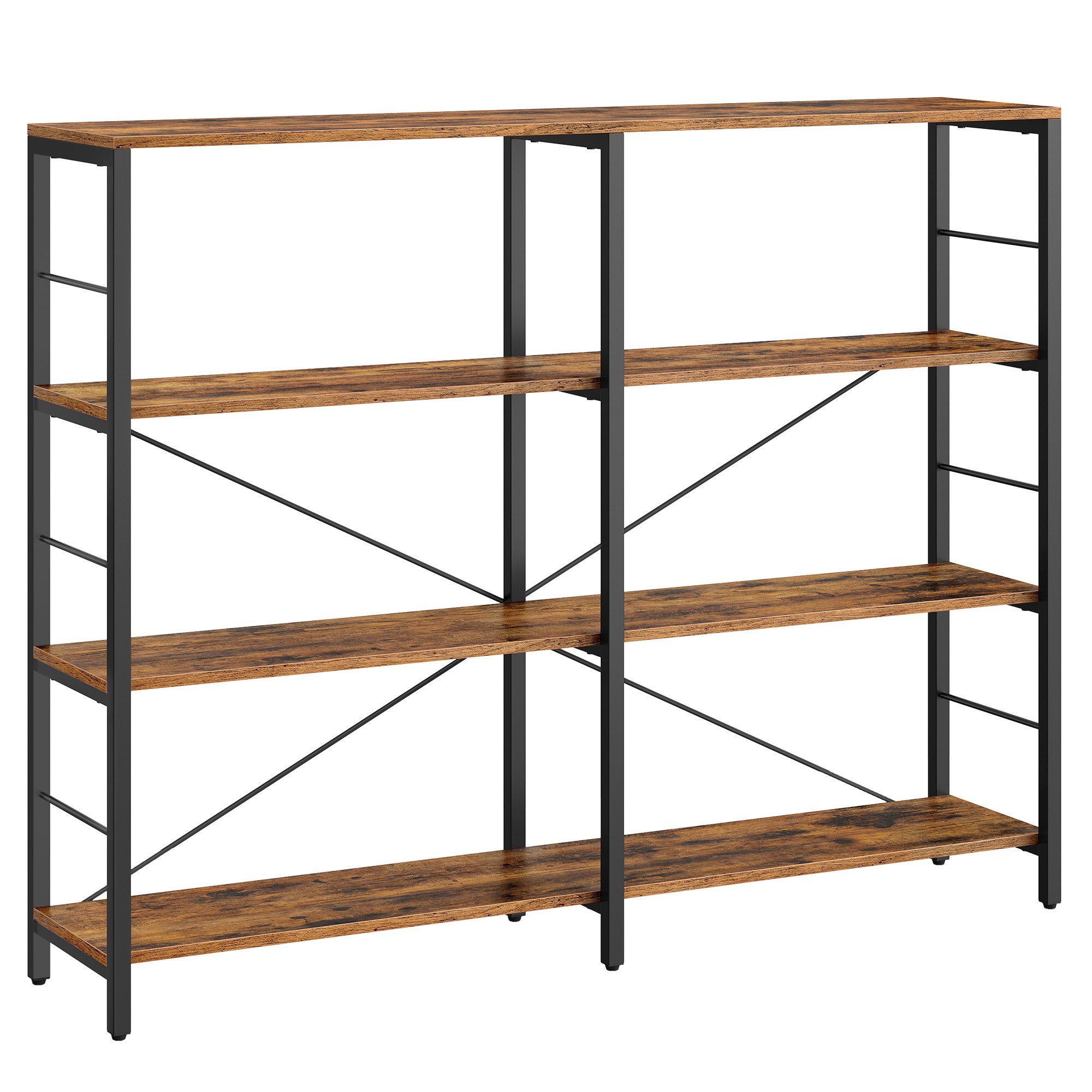 VASAGLE Bücherregal, Standregal mit 6 Ebenen, Industrie-Design günstig online kaufen