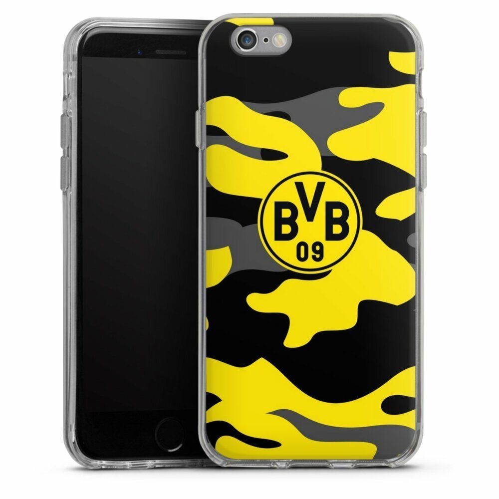 DeinDesign Handyhülle BVB Borussia Dortmund Fanartikel BVB Camo, Apple iPhone 6 Silikon Hülle Bumper Case Handy Schutzhülle