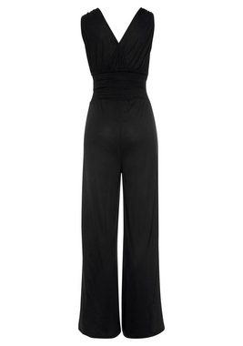 LASCANA Overall mit Bändern zum Raffen der Träger, sommerlicher Jumpsuit