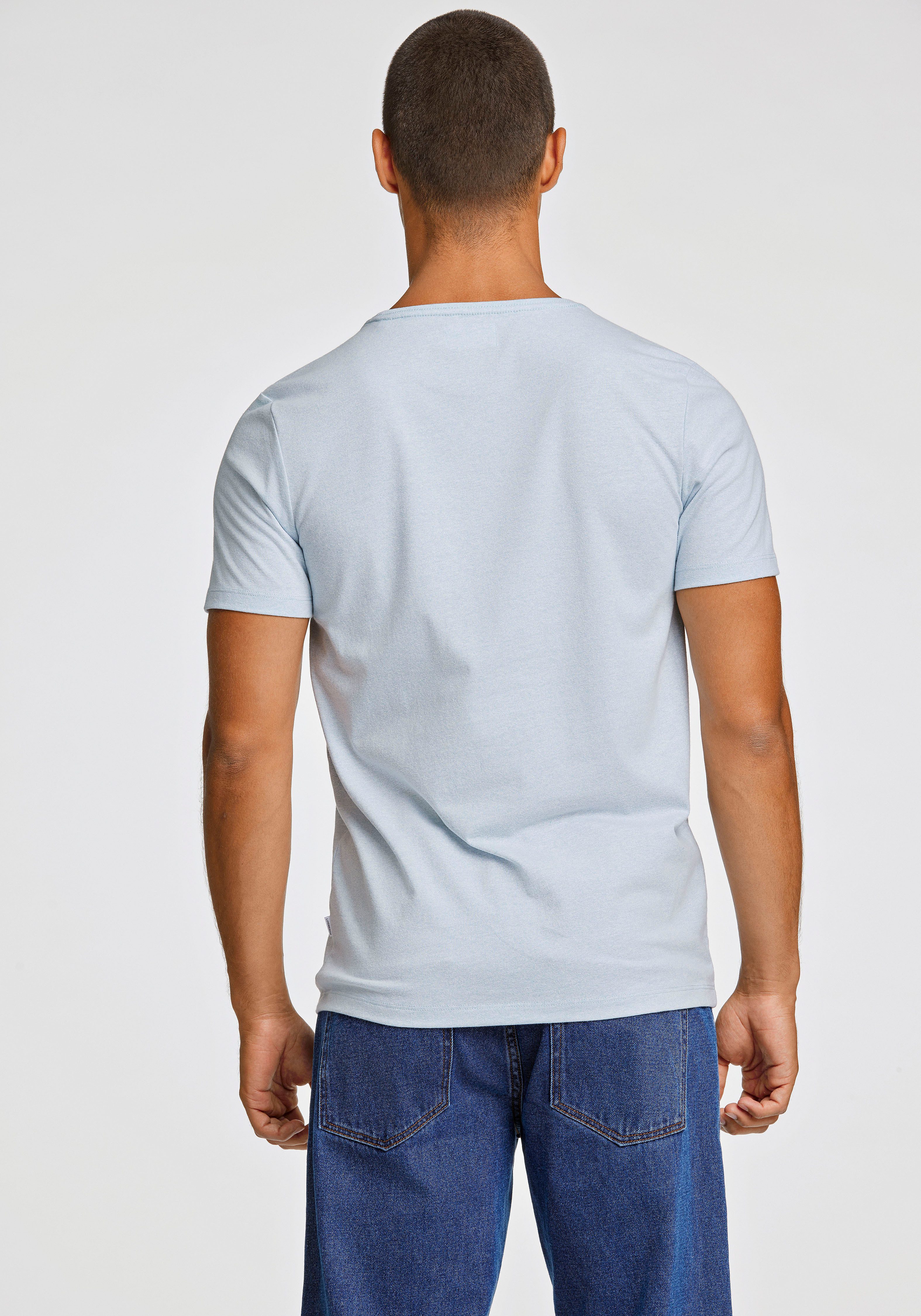 LINDBERGH T-Shirt mit Rundhalsausschnitt günstig online kaufen