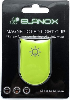 ELANOX LED Blinklicht ED Clip für mehr Sichtbarkeit Sicherheit für Rucksack Kleidung