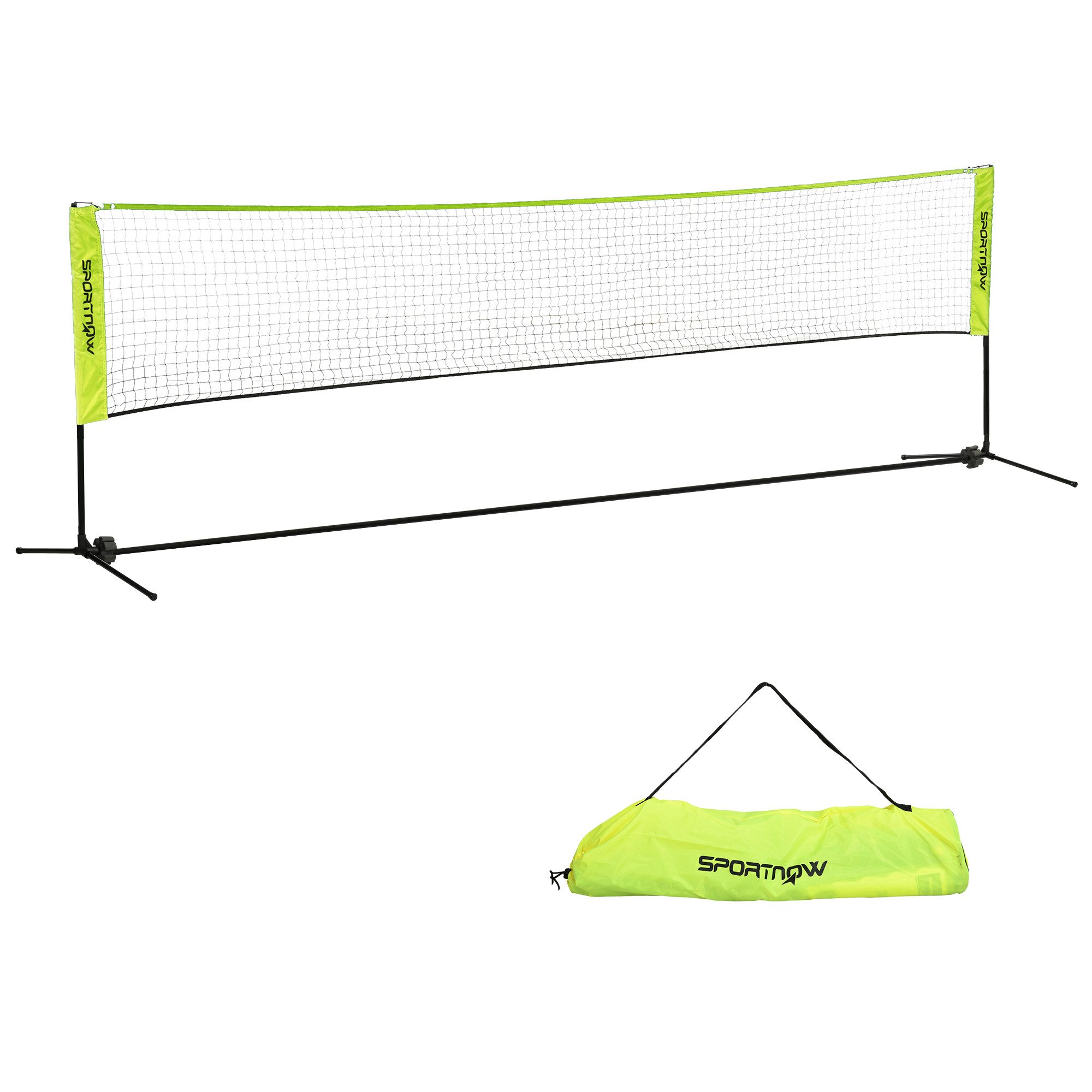 Badmintonnetz Faltbares Tennisnetz, 103/120/155H cm Höhenverstellbar