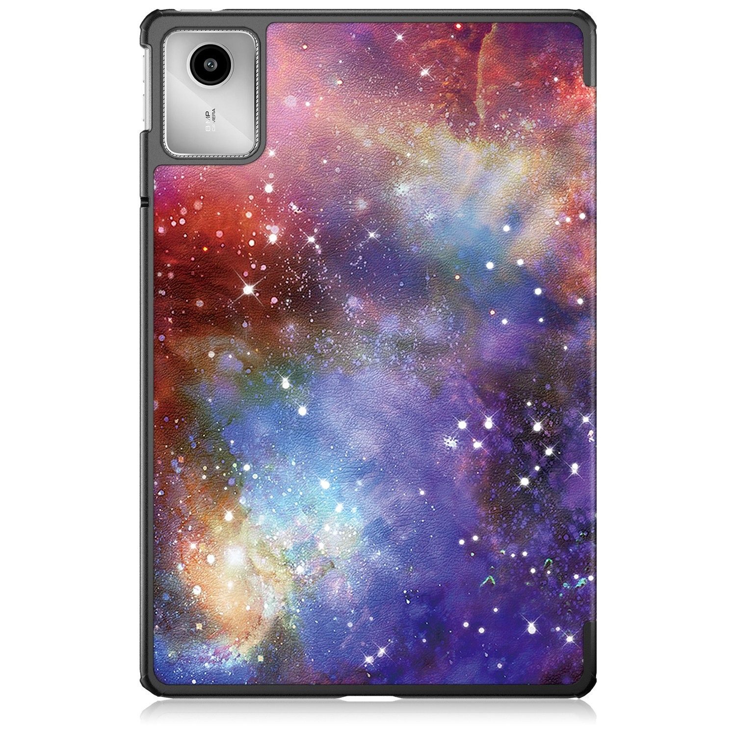 Wigento Tablet-Hülle Für Lenovo Tab M11 3folt Wake UP Smart Cover Tasche Etuis Hülle Motiv