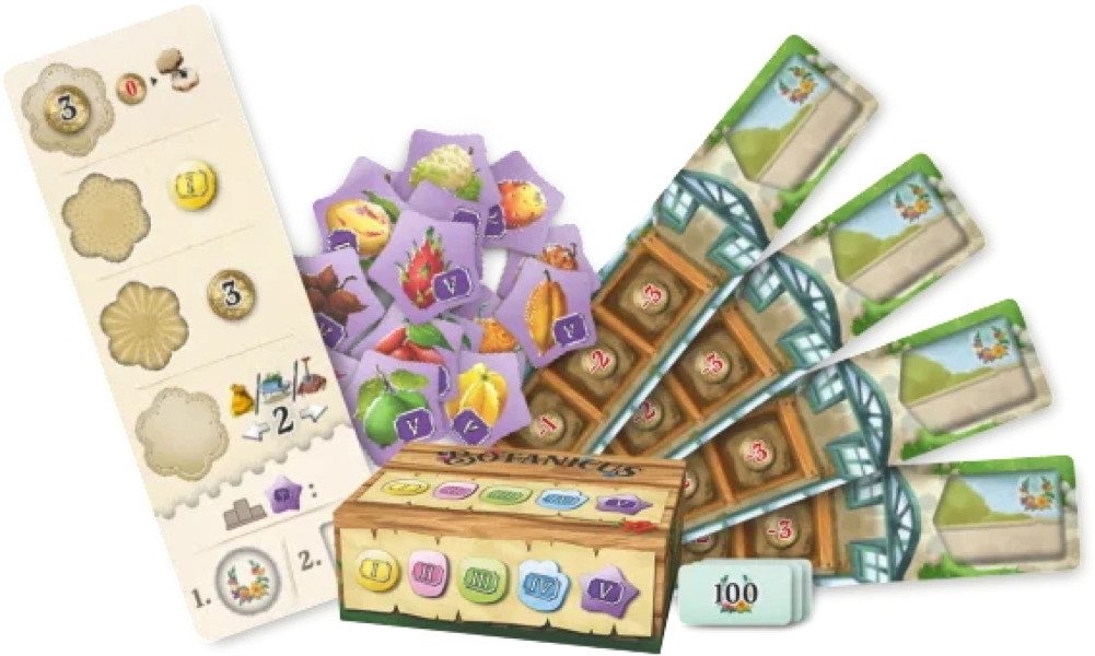 Hans im Glück Spiel Familienspiel Botanicus Das Gewächshaus Mini-Erweiterung HIGD1031