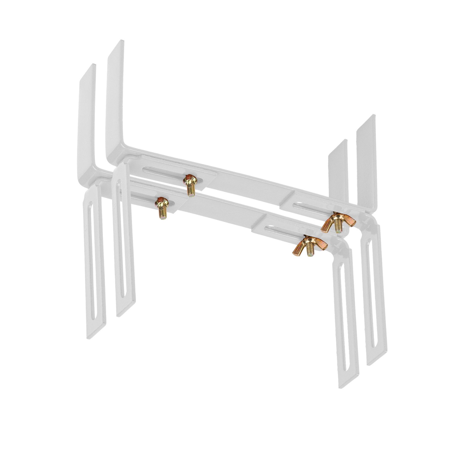 BigDean Blumenkastenhalter Standard H-Form Kasten Halter Balkonkastenhalter, 1-St.
