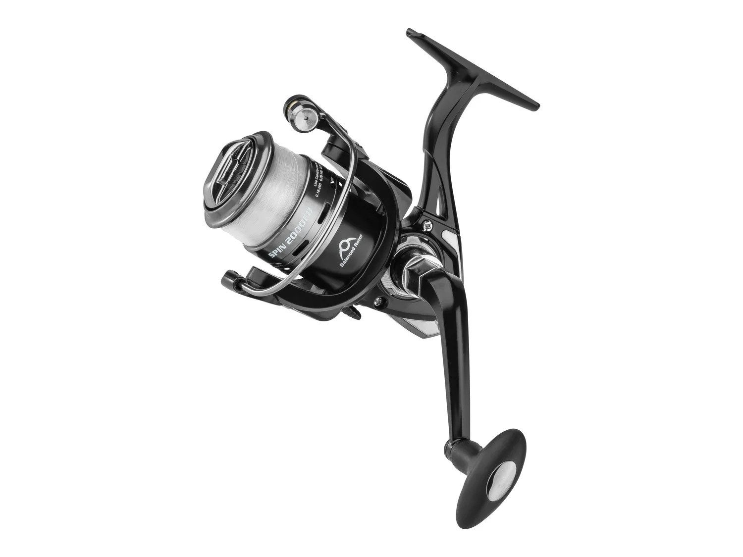 Rocktrail Spinnrute Spin 198cm Carbon Angel Set Spinnrute Rolle Komplettset, (Angelset, Angelset mit Rute Rolle Schnur), Leichtes Spinnangelset mit Rolle – Bild 2 von 5
