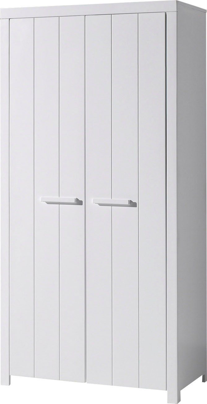 Vipack Kleiderschrank (Made in Europe) Geräumiger 2-trg. Kleiderschrank in Landhaus Optik, 2 Fächer. Reduzierter Preis € 749,99. Unverbindliche Preisempfehlung € 961,00