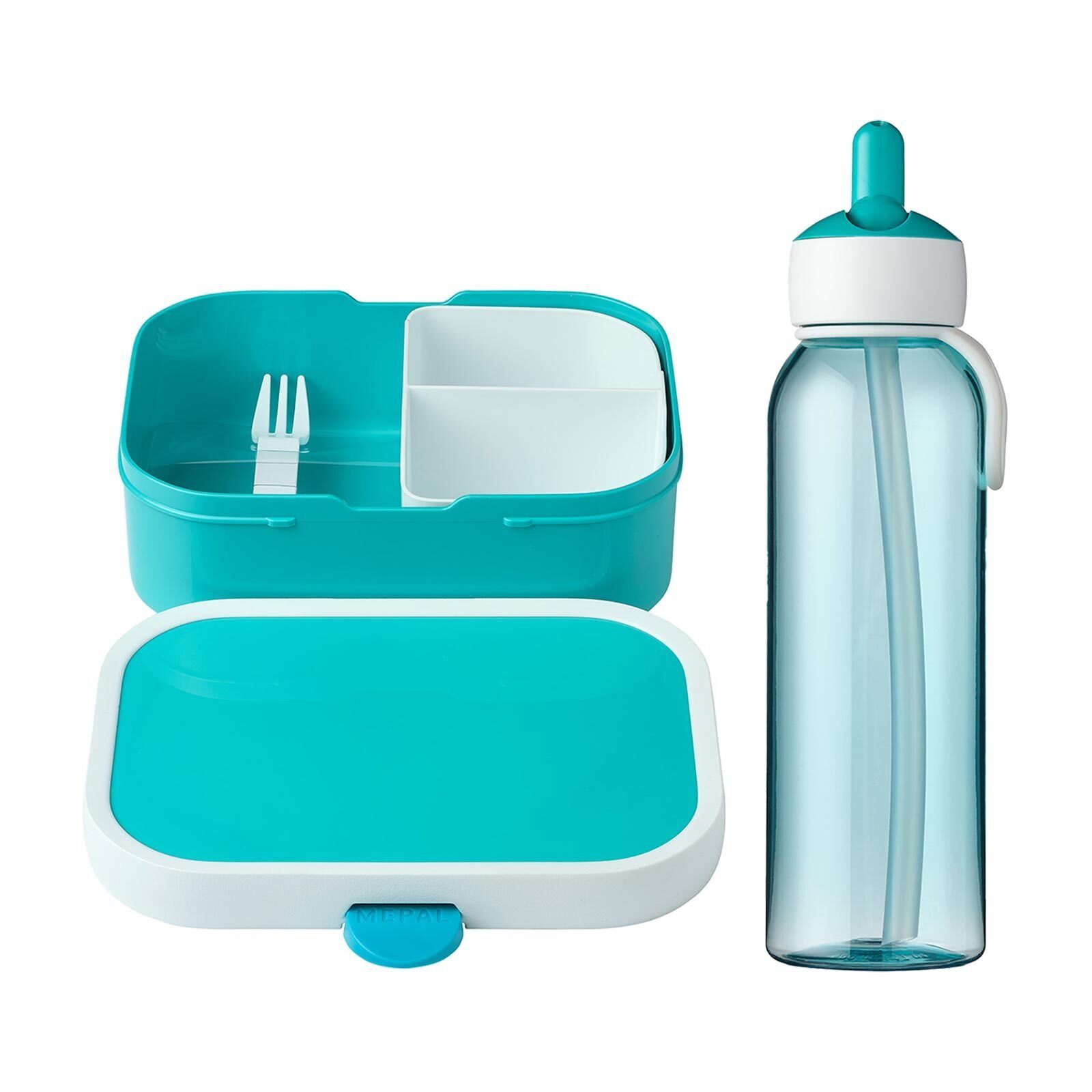 (2-tlg), Mepal Lunchbox Spülmaschinengeeignet Set, Campus türkis Lunchset 2er Kunststoff,