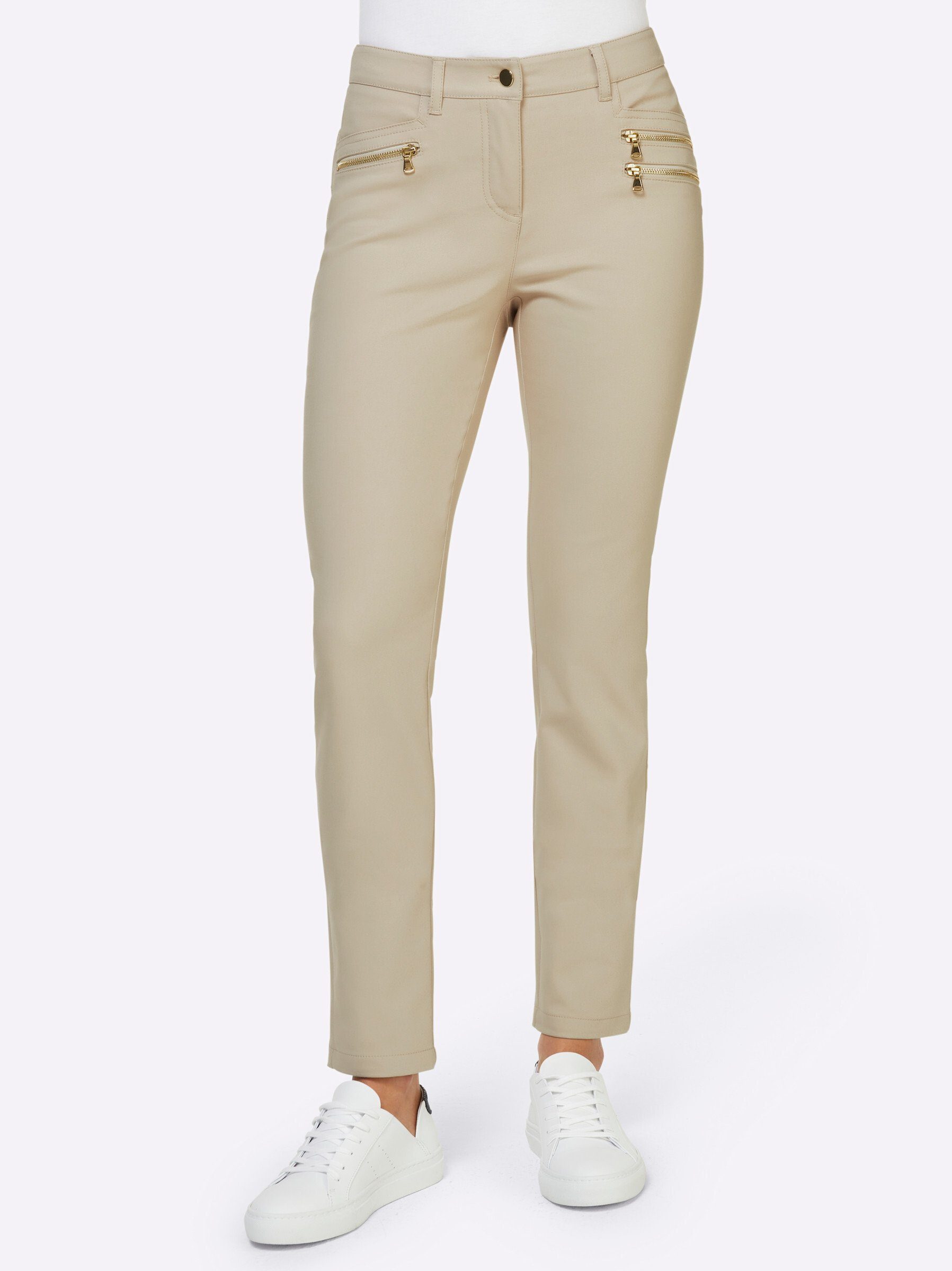 heine Jerseyhose Bauchweg-Hose Innenbeinlänge ca. 73 günstig online kaufen