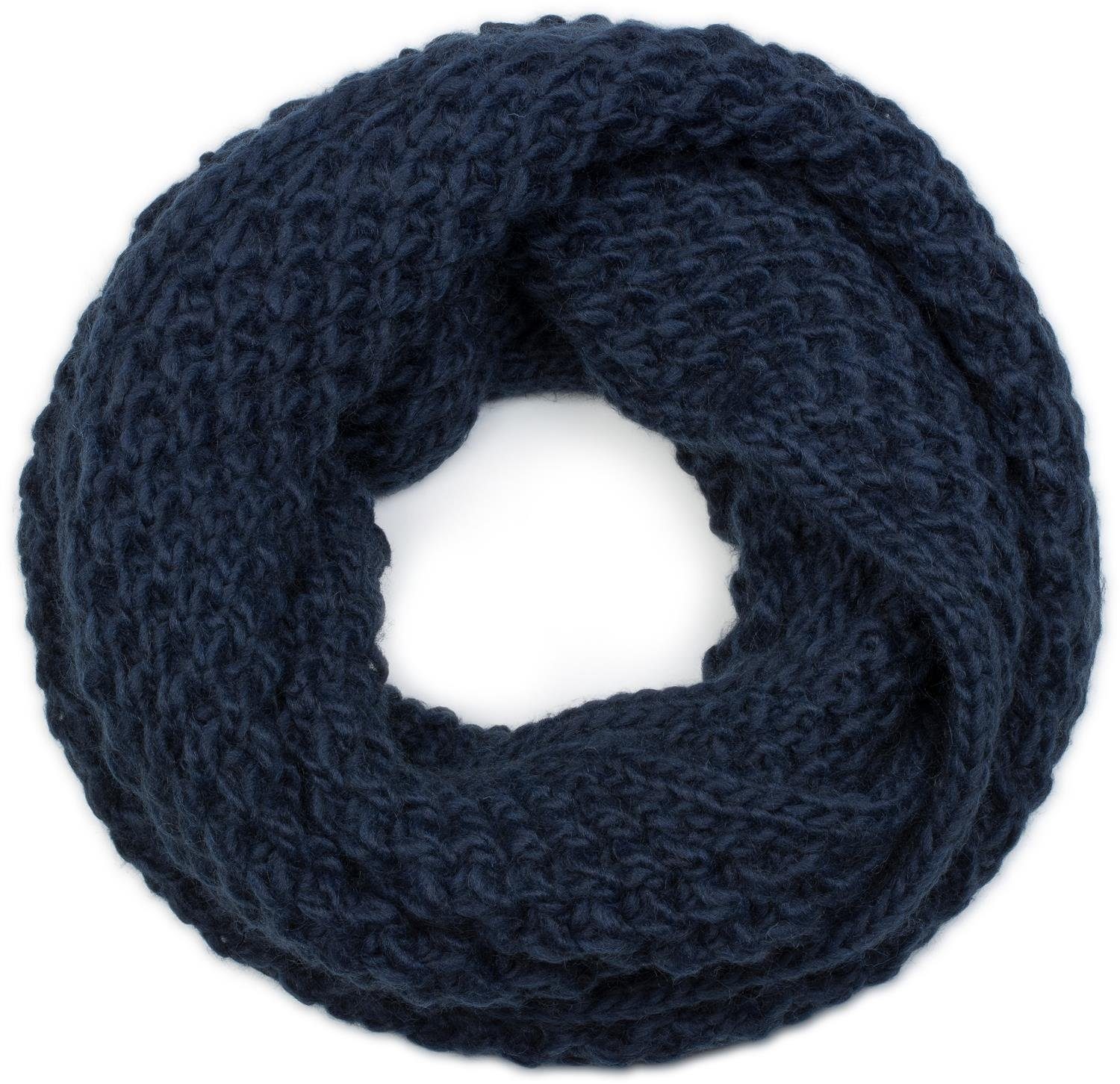 styleBREAKER Strickschal, (1-St), Grobstrick Loop Schal