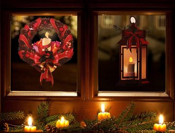 LED Fensterbild »Weihnachtsdeko«, inkl. Leuchtmittel