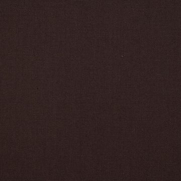 SCHÖNER LEBEN. Stoff Baumwollstoff Dekostoff Canvas einfarbig dunkelbraun 1,4m Breite, allergikergeeignet