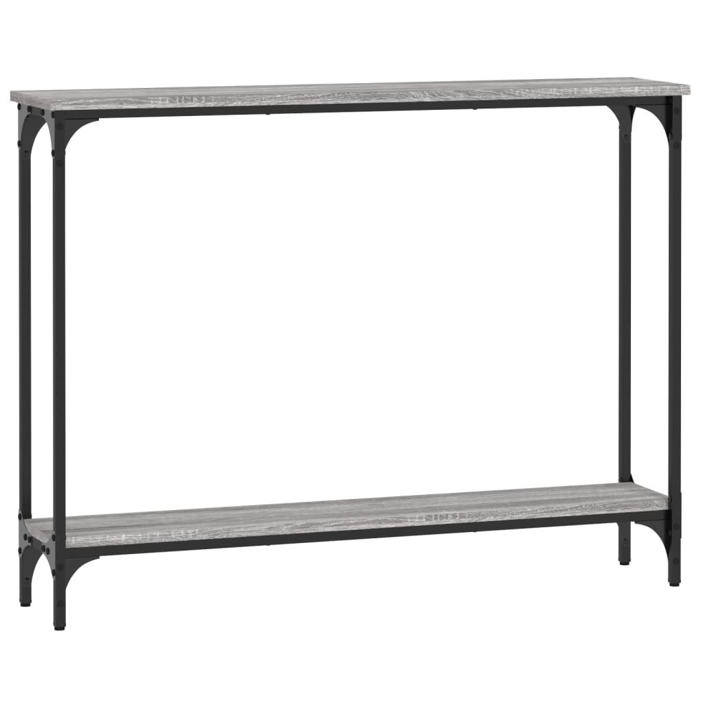 vidaXL Beistelltisch Konsolentisch Grau Sonoma 100x22,5x75 günstig online kaufen