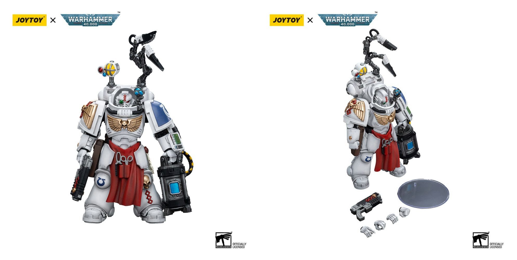 Joy Toy (CN) Actionfigur Joy Toy Warhammer The Horus Heresy 1/18 Ultramarines Apothecary Biolog