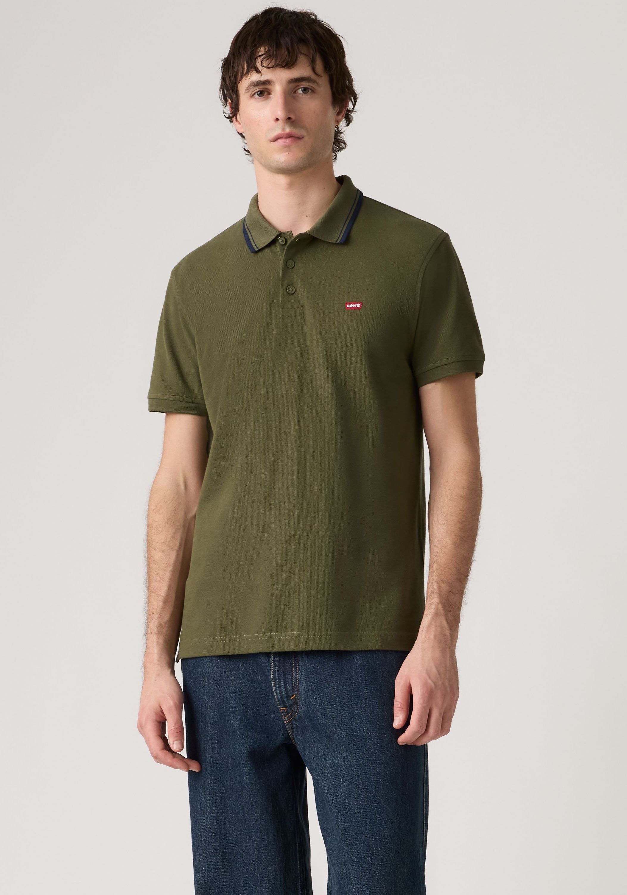 Levi's® Poloshirt LE NEW LEVIS HM POLO mit kleinem Batwing-Logo