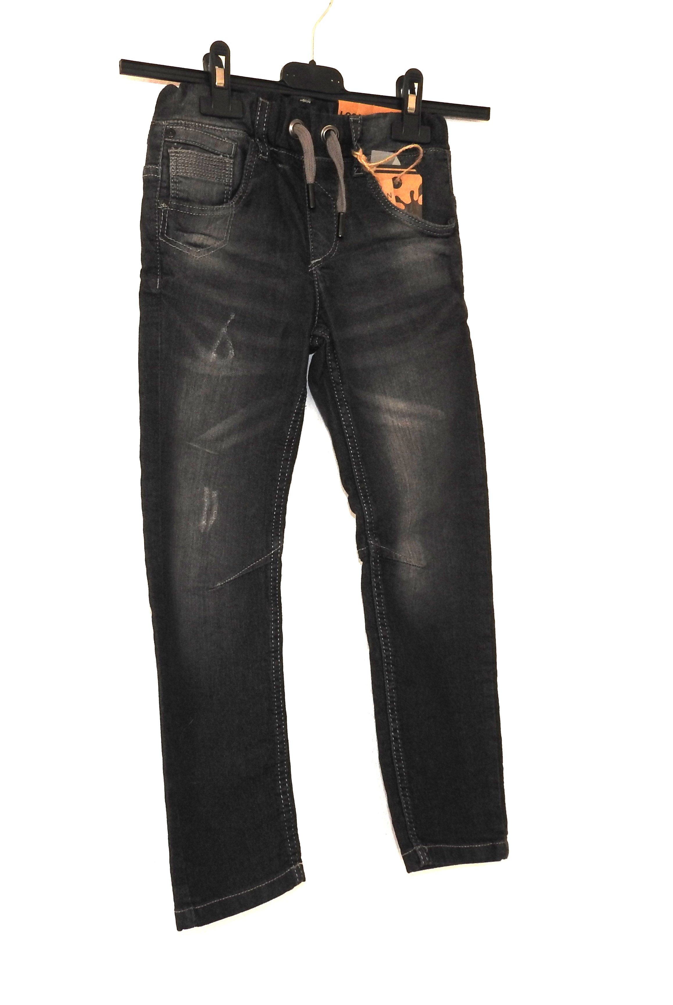 LOSAN Dehnbund-Hose Schwarzer Panther