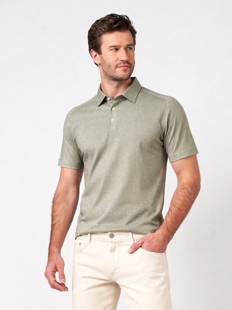 DESOTO Poloshirt Casual Polo Kent 1/2 Jersey, slim fit